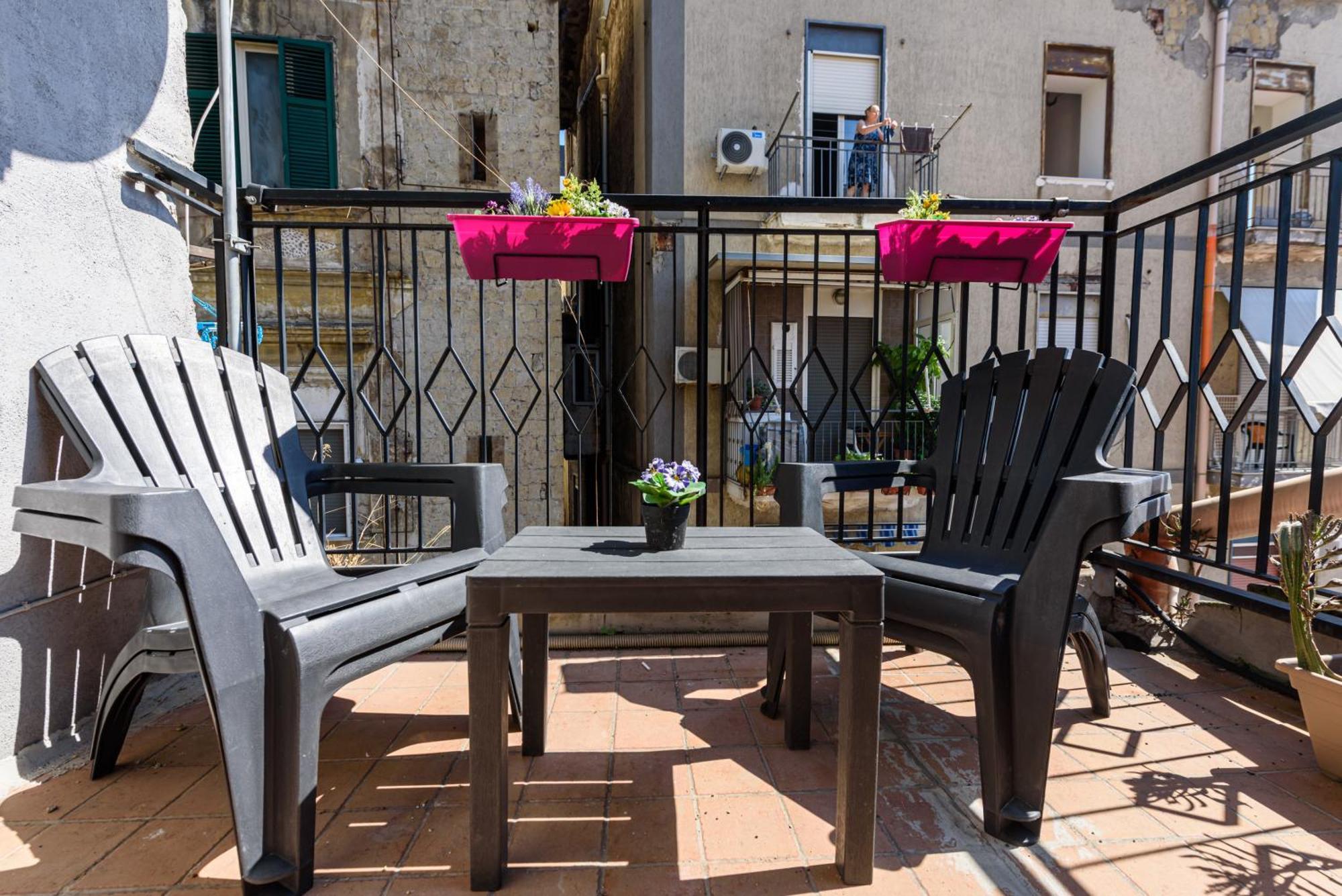 La Terrazzina Sul Porto Apartment Napoli Bagian luar foto